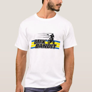 T-shirt de bandit de BMX