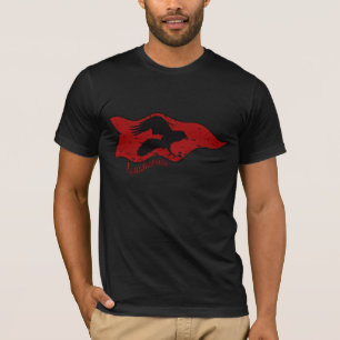 T-shirt de bannière de Landwaster Raven