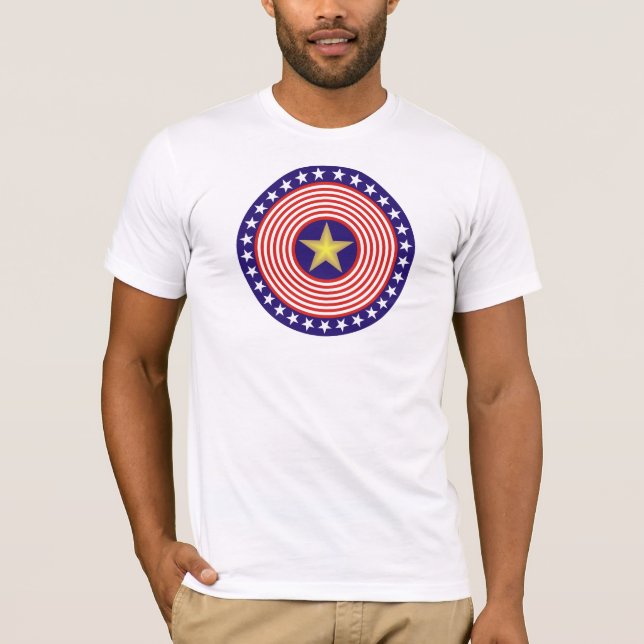 T-shirt de bannière étoilée (Devant)