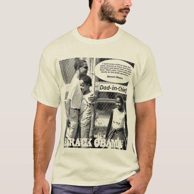 T-SHIRT DE BARACK OBAMA (Devant)