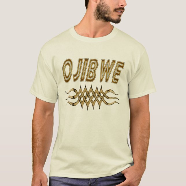 T-shirt de base adulte d'Ojibwe (Devant)