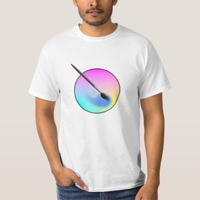 T-shirt de base avec l'icône de Krita ! (Devant)