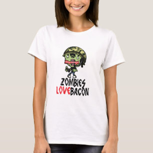 T-shirt De base blanc de chemise du lard F d'amour de