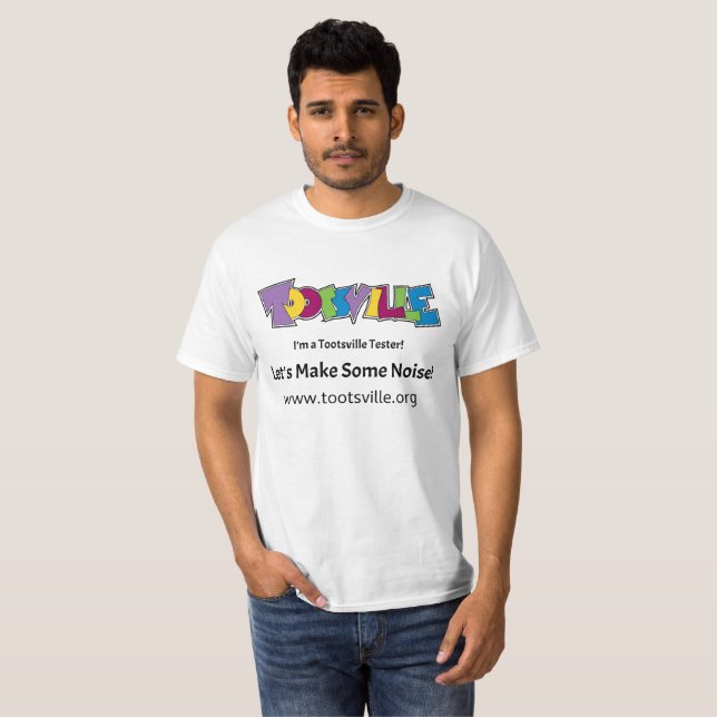 T-shirt de base d'appareil de contrôle de Toots (Devant entier)