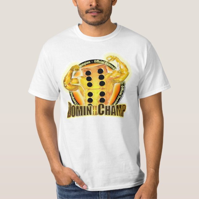 T-shirt de base de DominoChamp (Devant)