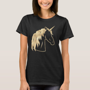 T-shirt de base de la licorne