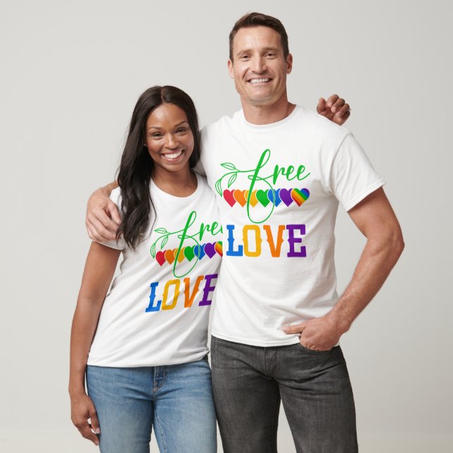 T-shirt de base de l'amour gratuit | unisexe (Unisexe)