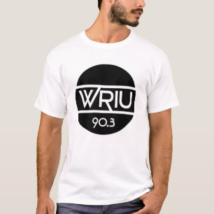 T-shirt de base de logo de WRIU (blanc)