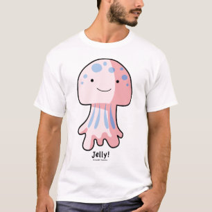 T-shirt de base de méduses