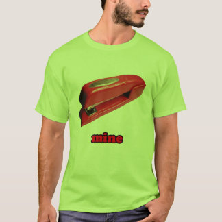 T-shirt de base de mine d'agrafeuse