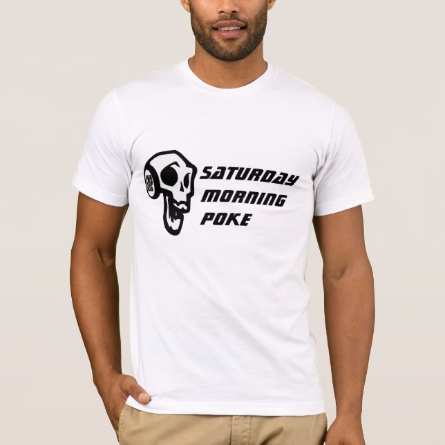 T-shirt de base de poussée de SaturdayMorning (Devant)