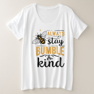 T-shirt de base de taille plus grande