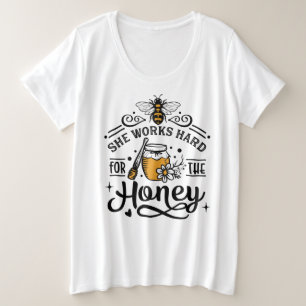 T-shirt de base de taille plus grande