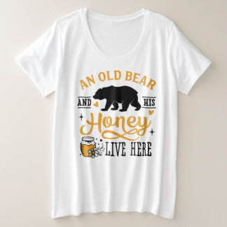T-shirt de base de taille plus grande