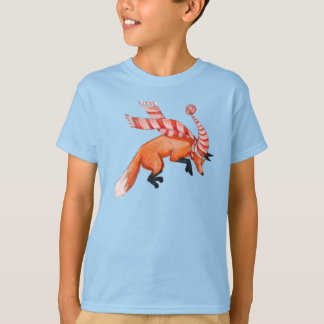 T-shirt de base des enfants de Fox Jumping