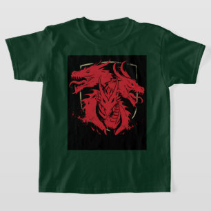 T-shirt de base des enfants Dragon