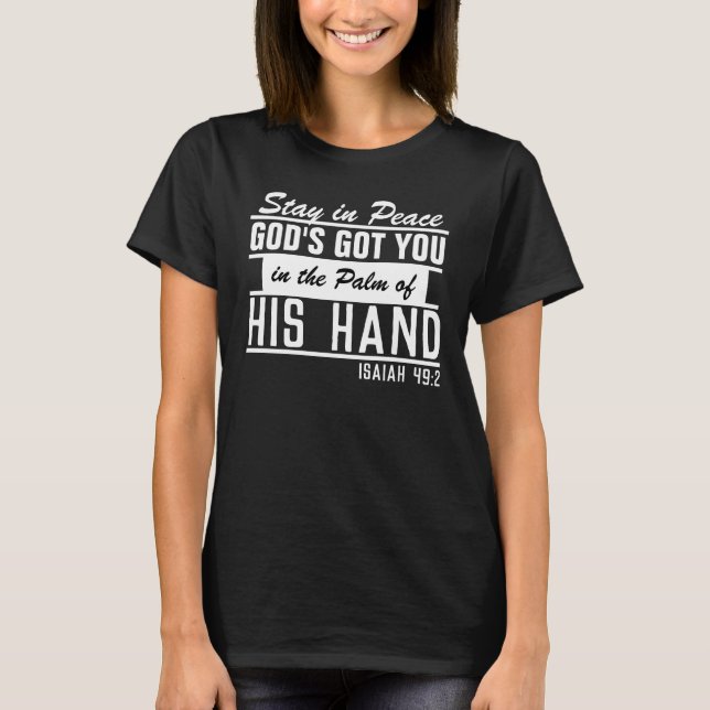 T-shirt de base des femmes de la paix (Devant)