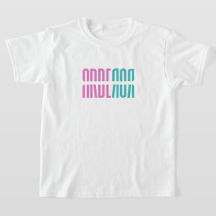 T-Shirt de base des filles Arberor - Gras Graphism