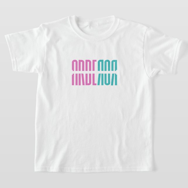 T-Shirt de base des filles Arberor - Gras Graphism (Poser)
