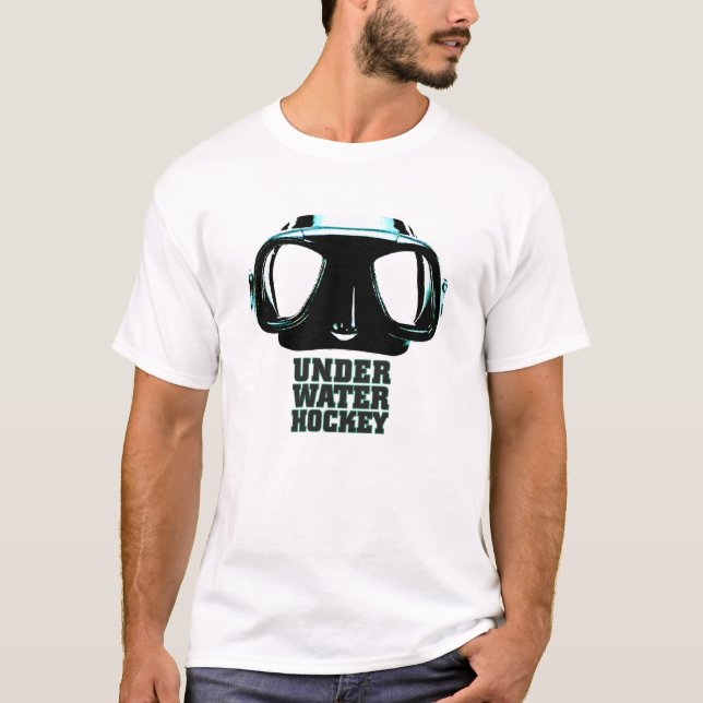 T-shirt de base d'hockey sous-marin (Devant)