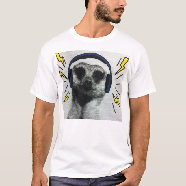 T-shirt de base d'homme à la mode, blanc (Devant)