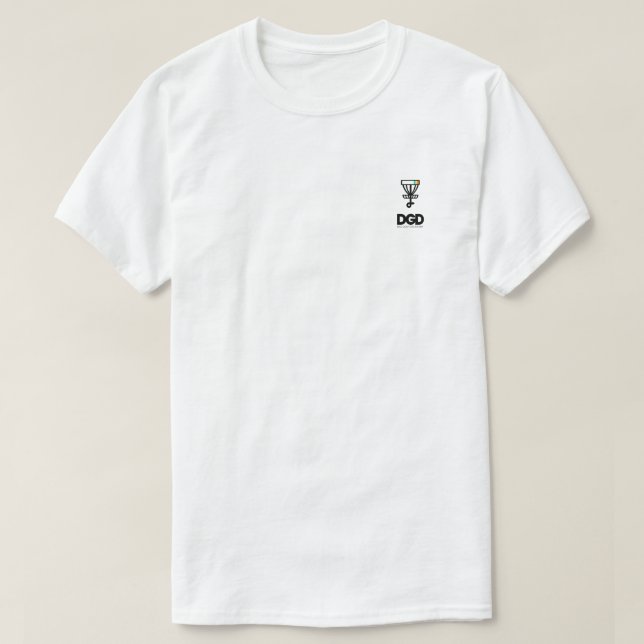 T-shirt de base du logo DGD (Design devant)
