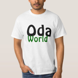 T-shirt de base du monde d'Oda