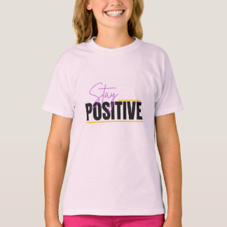 T-shirt de base en coton doux pour filles