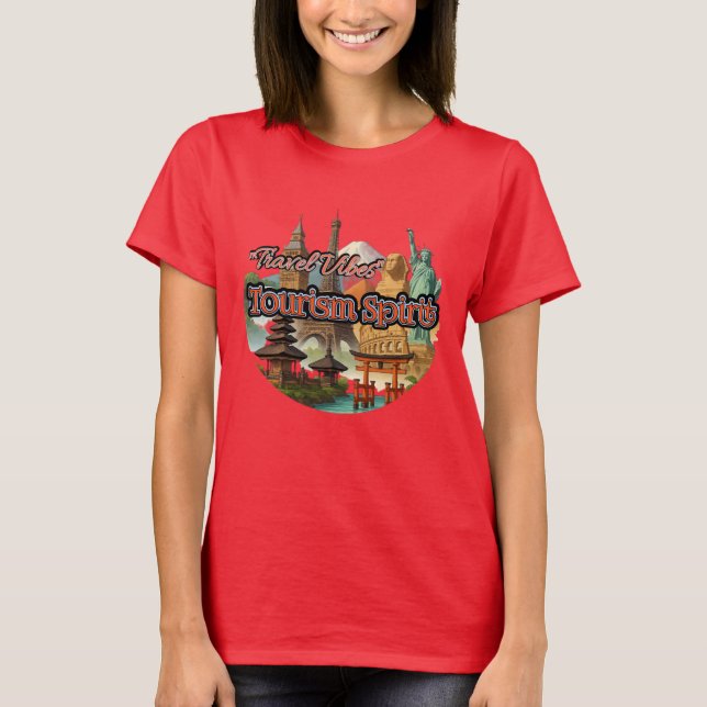 T-shirt de base féminin (Devant)