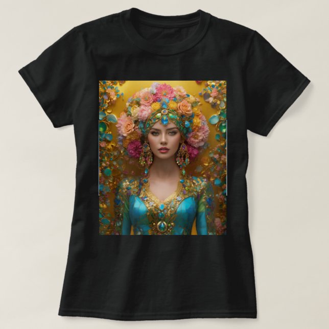 T-shirt de base féminin (Design devant)