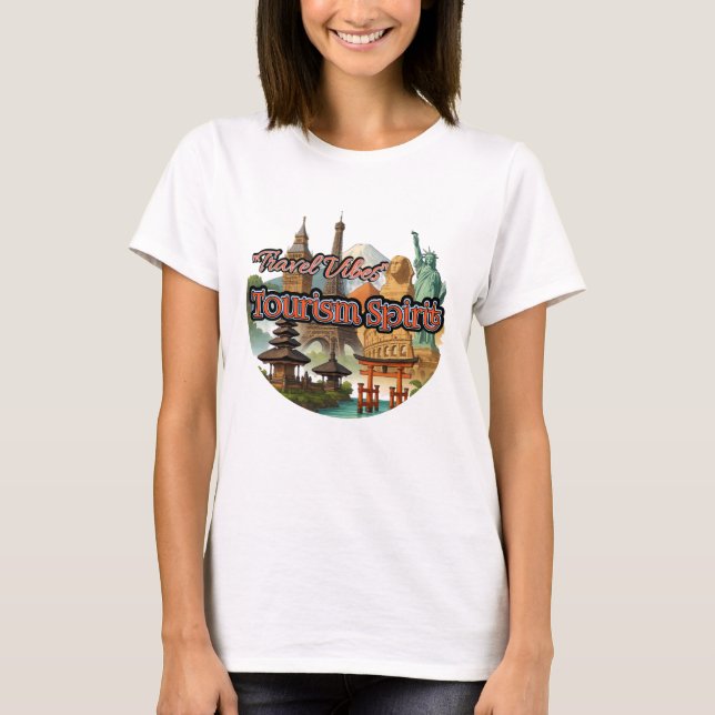 T-shirt de base féminin (Devant)