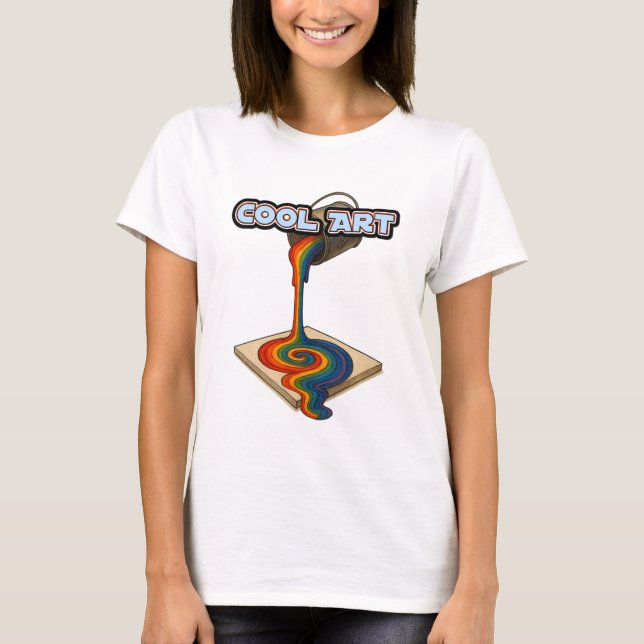T-shirt de base féminin (Devant)