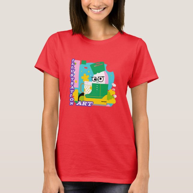 T-shirt de base féminin (Devant)