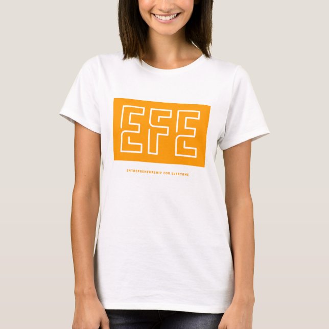 T-shirt de base féminin EFE (Devant)