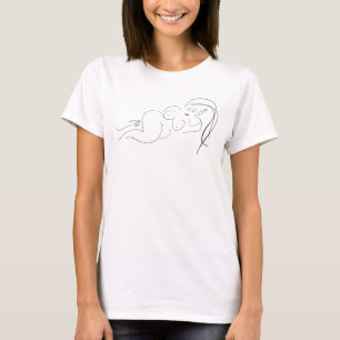 T-shirt de base féminin LADY GODIVA