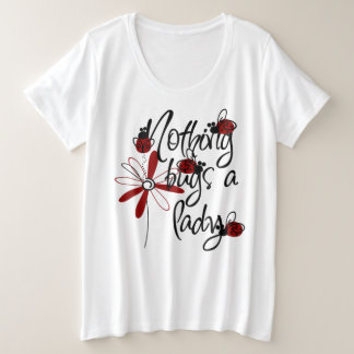 T-shirt de base grande taille pour femmes