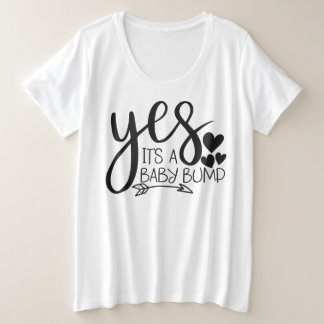 T-shirt de base grande taille pour femmes