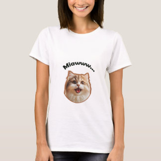 T-Shirt de base Miaw Cat