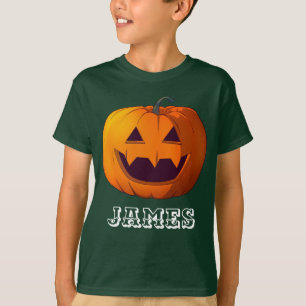 T-shirt de base pour enfants d'Halloween