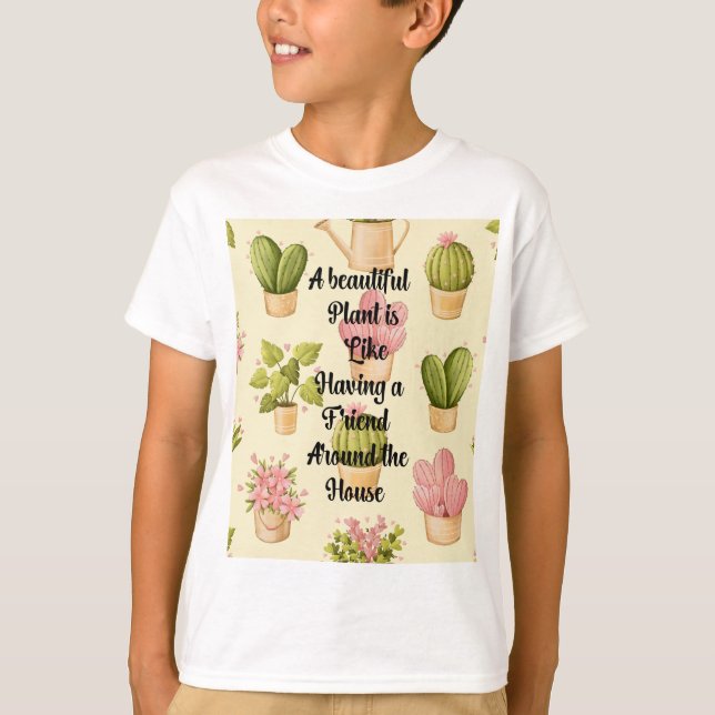 T-shirt de base pour enfants sur mesure avec "Un b (Devant)