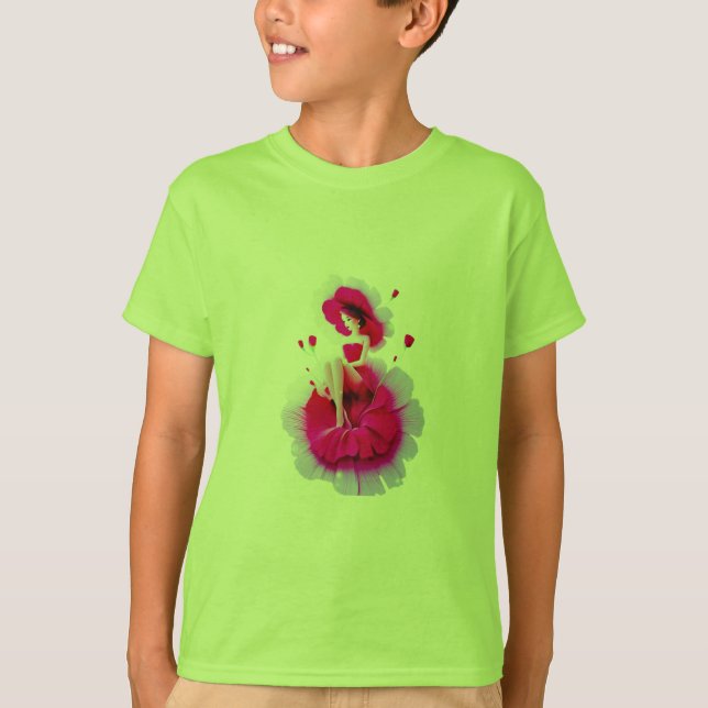 T-shirt de base pour enfants tous les jours (Devant)