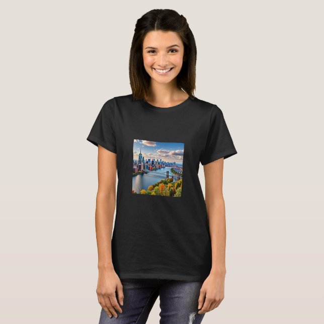 T-shirt de base pour femmes (Devant entier)