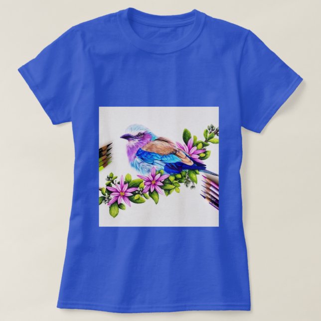 T-shirt de base pour femmes (Design devant)
