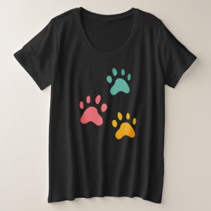 T-shirt de base pour femmes de taille plus grande