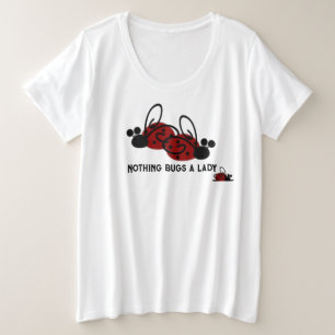 T-shirt de base pour femmes de taille plus grande