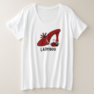 T-shirt de base pour femmes de taille plus grande