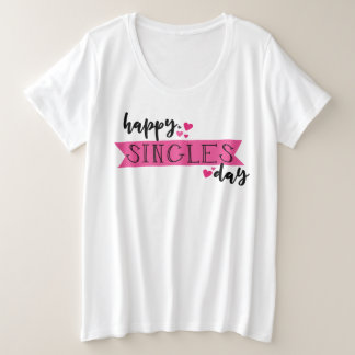 T-shirt de base pour femmes de taille plus grande