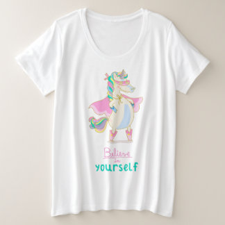 T-shirt de base pour femmes de taille plus grande