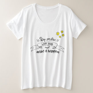 T-shirt de base pour femmes de taille plus grande