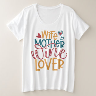 T-shirt de base pour femmes de taille plus grande